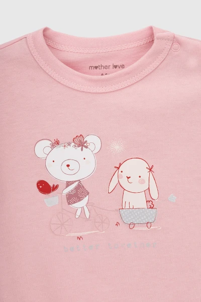 Песочник для девочки Mother Love 2385 68 см Розовый (2000990530554S)  Фото №1