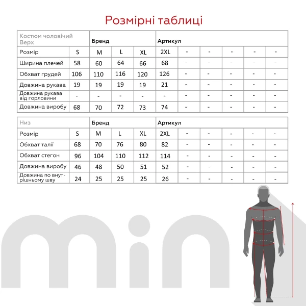 Піжама чоловіча ELLEN S Сірий  Фото №14