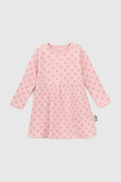 Платье для девочки Baby Show 14258 68 см Розовый (2000990646880D)  Фото №0