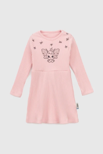 Сукня для дівчинки Baby Show 14259 68 см Рожевий (2000990646934D)  Фото №0
