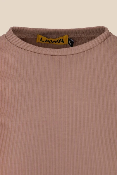 Платье однотонное женское LAWA WBC02371 XS Мокко  Фото №6