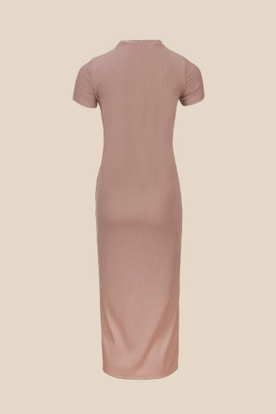 Платье однотонное женское LAWA WBC02371 XS Мокко  Фото №7