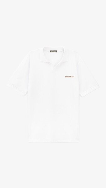 Купить Поло однотонный мужской GENUA G01215-0006 2XL Белый Артикул: 2000999518690 Фото №6