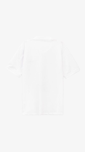 Купить Поло однотонный мужской GENUA G01215-0006 2XL Белый Артикул: 2000999518690 Фото №8