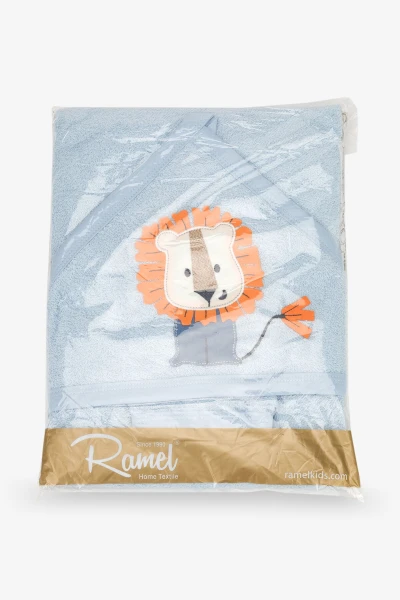 Рушник Unisex з кутком Ramel 364 Блакитний (2000990746238A)  Фото №6