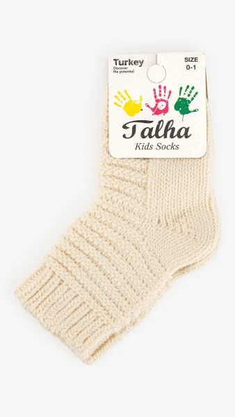 Носки для мальчика Talha 100 0-1 год Молочный  Фото №3