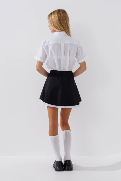 Сорочка однотонна для дівчинки Vio Faloni 3305 158 см Білий (2000990494955S)(SC)  Фото №4