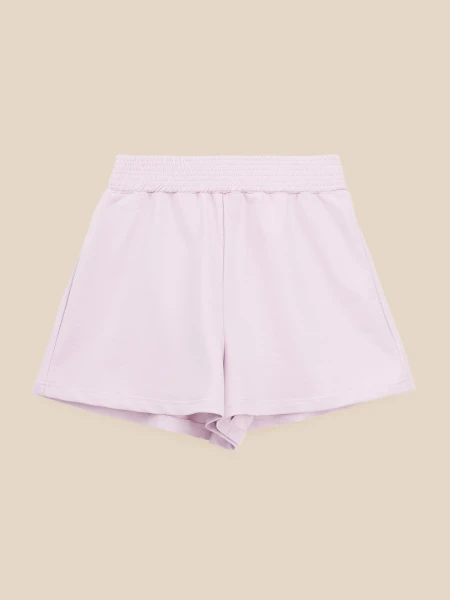 Купить Шорты трикотажные однотонные женские LAWA K-WBC02398 XL Лиловый Артикул: 2000999588952 Фото №6