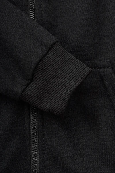 Спортивный костюм (кофта+штаны) для мальчика XHZ-0596 158 см Черно-голубой (2000990733139D)  Фото №12