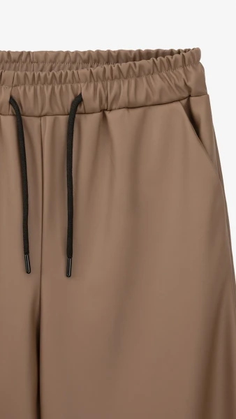 Брюки однотонные женские SL 906 50 Коричневый  Фото №1