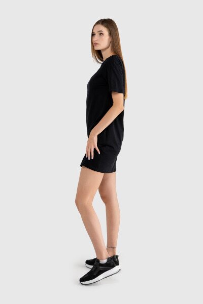 Купити Сукня однотонна жіноча LAWA CTM WBC02304 XS Чорний Артикул: 2000989913283 Фото №5