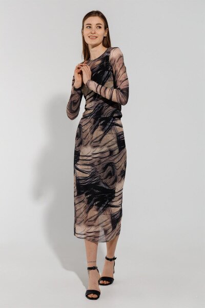 Купить Юбка женская Noa Noa 1233 S/M Черный (2000990446930D) Артикул: 2000990446930 Фото №3