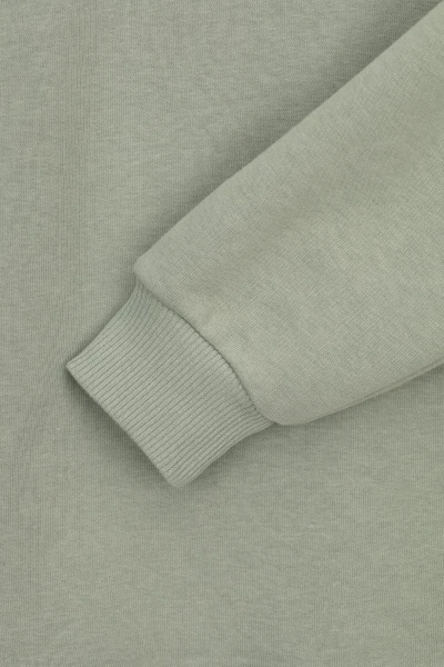 Свитшот однотонный женский On me Onme-02 baza 2XL Оливковый (2000990035271D)  Фото №8