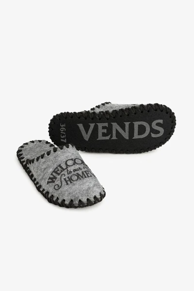 Тапочки женские Vends 245W 36-37 Серый  Фото №4