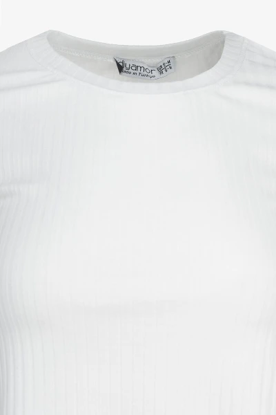 Топ однотонный женский 200284-2 L/XL Белый  Фото №1