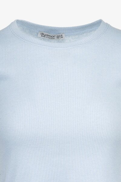 Купить Топ однотонный женский 80677 L/XL Голубой Артикул: 2000990998323 Фото №8