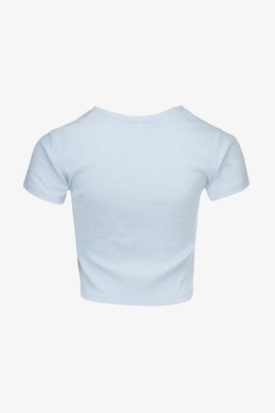 Купить Топ однотонный женский 80677 L/XL Голубой Артикул: 2000990998323 Фото №9