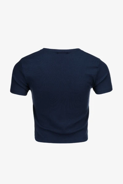 Топ однотонний жіночий  80677 L/XL Синій  Фото №2