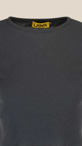 Купить Топ однотонный женский LAWA WBC02309 L Графитовый Артикул: 2000999182839 Фото №8