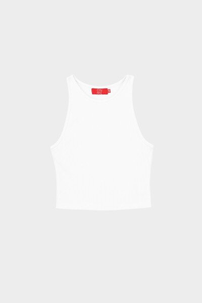 Купить Топ однотонный женский LAWA CTM WBC02310 XS Белый Артикул: 2000989904977 Фото №8