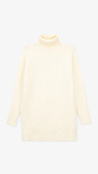 Туника однотонная женская 06 One Size Молочный  Фото №3