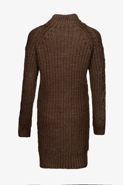 Туника однотонная женская 7014 One Size Коричневый  Фото №7