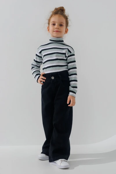Водолазка з візерунком дитяча Happy Kids 4480 110 см Оливковий (2000989897057W)  Фото №1