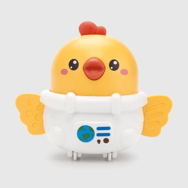 Заводная игрушка цыпленок HUI YUE HY-765 Белый (2000990229595)  Фото №0