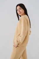 Свитшот женский On me Kuz-2 baza 2XL Бежевый (2000989529781D)  Фото №1