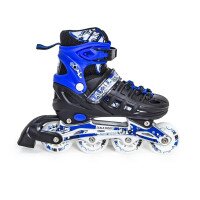 Ролики-ковзани Scale Sport 34-37 Чорно-синій (2000903106029)  Фото №3