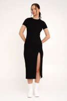 Платье однотонное женское LAWA WBC02371 2XL Черный