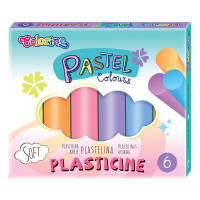 Пластилин 6 цветов PASTEL COLORINO Malevaro 84972PTR (5907620184972)(SC)