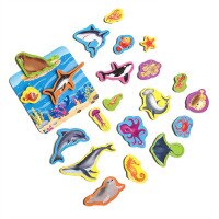 Набір магнітів з дошкою &quot;Sea life&quot; Vladi Toys RK2090-05 (5903858960371)  Фото №0