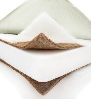 Екологічний матрац дитячий Aloe Vera KPK Bair 681673 Білий  Фото №0