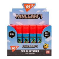 Клей-карандаш «Minecraft» YES 320282 Разноцветный (5056574419750)(SC)  Фото №0