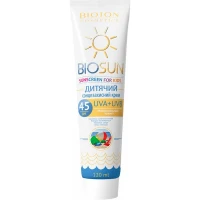 Сонцезахисний дитячий крем SPF 45 Bioton 120 мл