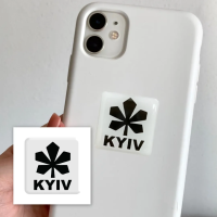 3D стікер KYIV white Tattooshka SX-124 (4829000012020)  Фото №0