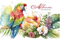 Альбом для малювання ПАПУГА Mandarin 6262-23039 (2000990634269)(SC)