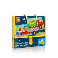 Гра розвиваюча &quot;Транспорт&quot; Vladi Toys VT1302-28 (4820234762668)