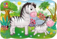 Пазли магнітні &quot;Зебрики&quot; Vladi Toys VT3205-75 (4820195057582)  Фото №0