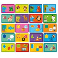 Пазлы &quot;Найди пару. Кто где живет? На что похоже?&quot; Vladi Toys VT5003-03 (4820234764068)  Фото №1