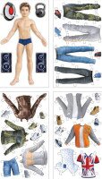 Одевалка Fashion look. Крутезная одежда Ранок-Креатив 10100626У (4823076159979)  Фото №0