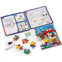 Гра настільна &quot;Набір 4в1 Транспорт&quot; Vladi Toys VT2002-06 (4820234763665)  Фото №0