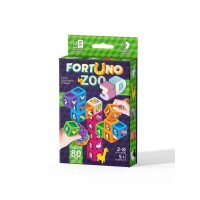Настольная развивающая игра &quot;Fortuno ZOO 3D&quot; укр G-F3D-02-01U (2000904389407)