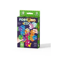 Настільна розвиваюча гра &quot;Fortuno ZOO 3D&quot; укр