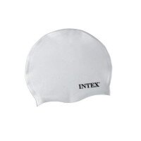 Силиконовая плавательная шапочка Intex 55992 Белый