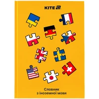 Зошит-словник з іноземної мови Puzzle  Kite K25-407-3 60 арк.