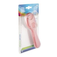 Щетка для волос с расческой Tigres Canpol babies 56/160 pink Розовый (5903407561608)  Фото №0