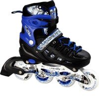 Ролики-ковзани Scale Sport 38-41 Чорно-синій (2000903105985)  Фото №1