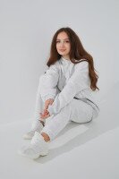 Худи женский On me Onme-06 baza M Серый  Фото №0